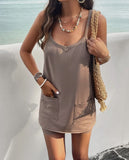 Favorite summer dress with shorts