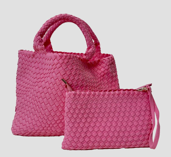 AhDorned Lily tote light pink