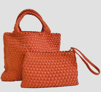 AhDorned Lily tote Pumpkin