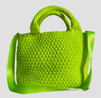 AhDorned Lily tote Neon Yellow