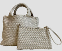 AhDorned Lily tote Beige