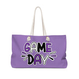 Purple game day Weekender Bag