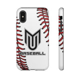 Manta baseball white phone Tough Cases