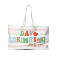 Day drinking Weekender Bag