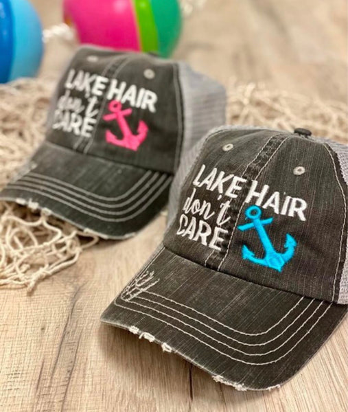 Lake hair hat